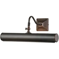 Bilderleuchte 2 Lichter Groß - Dunkelbronze