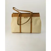 L.Credi Rosalie Shopper Leder Beige/Braun
