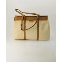 L.Credi Rosalie Shopper Leder Beige/Braun