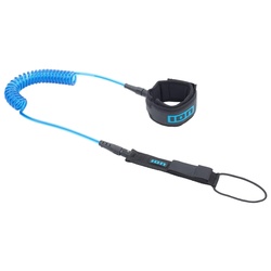 ION SUP Core Leash coiled blue 2022 SUP-Leash Band Leine, Leash Längen: 10'