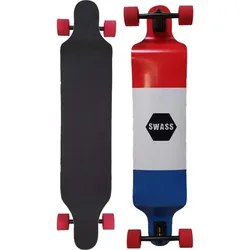 Longboard Red/White/Blue One Size