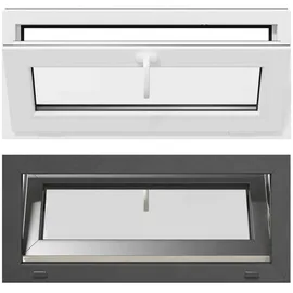 vidaXL Kellerfenster RISOR 90 x 40 cm Anthrazit