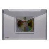 FolderSys Dokumententaschen DIN A4 quer transparent glatt 0,20 mm, 10 St.