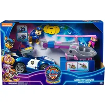 Spin Master Paw Patrol The Movie 2er Set Fahrzeuge Filmhund Figuren, Skye Chase 2er Pack Funkauto Hubschrauber