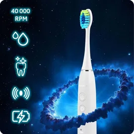 Berdsen Galaxy Schallzahnbürste Weiß + Reiseetui