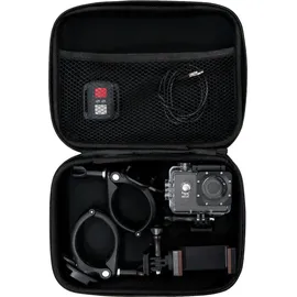 MONSTER SHOP Dachrinnenreinigung Kamera Set 4K 4x Zoom, 170Grad Weitwinkel, Inspektionskamera, Wiederaufladbar, Wasserdichtes Gehäuse, WLAN, Kompatibel mit And... - Schwarz