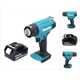 Makita DHG 180 F1 Akku Heißluftgebläse 18 V 550 °C + 1x Akku 3,0 Ah - ohne Ladegerät