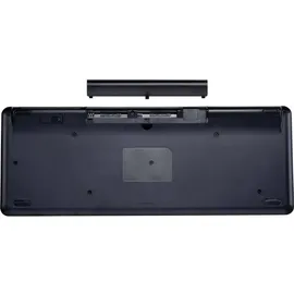 Renkforce MT-1006 Funk Tastatur, Touchpad Deutsch, QWERTZ Schwarz Integriertes Touchpad, Maustasten, Multimediatasten