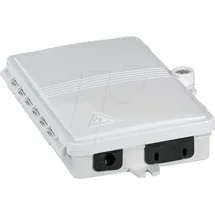EFB-Elektronik FTTH-BOX-OUT-4 FTTH Anschlussbox für 4Fasern, 2Kupplungen und Faserüberlängenaufnahme FTTHBOXOUT4