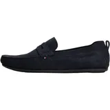Tommy Hilfiger Core Hilfiegr Suede Driver Blau 41