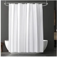 Luxuskollektion Duschvorhang 180 x 180 cm wasserdicht Anti-Schimmel schnelltrocknend