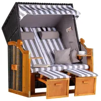 Mr. Deko Baltic PE schwarz Dessin Grau Weiss