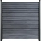 GROJA Steckzaun Rhombus 180 x 180 cm Steingrau