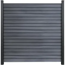 GROJA Steckzaun Rhombus 180 x 180 cm Steingrau