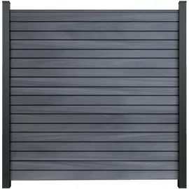 GROJA Steckzaun Rhombus 180 x 180 cm Steingrau