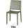 Siena Garden Urban Lights Stapelstuhl 46 x 80 x 56 cm olive 10 St.