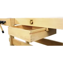 Holzmann Maschinen Hobelbank Holz 211 x 82 x 78 cm braun mit 1 Schublade