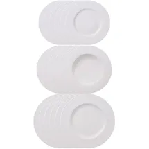 Villeroy & Boch White Pearl Kombiservice 18-tlg. weiß