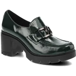 Grüne Halbschuhe Lemar Bequeme Lederschuhe, 38