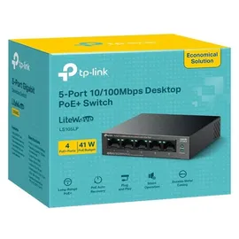 TP-Link LiteWave LS105LP 4+1 Ports PoE+