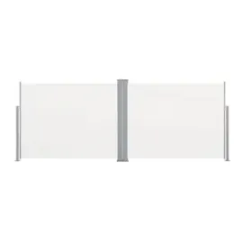 vidaXL Ausziehbare Seitenmarkise 1,4 x 10 m creme