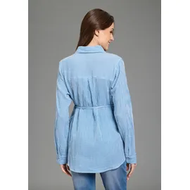 NEUN MONATE Umstandsshirt NEUN MONATE "Umstands-Bluse, Musselin, Streifenbluse", Damen, Gr.