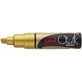 Uni-Ball Fenstermarker UNI CHALK PWE-8K 8 mm 1 St. Gold