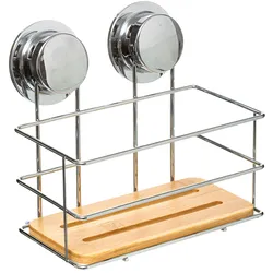 Bamboo Dusche Unterstützung mit Saugnäpfen