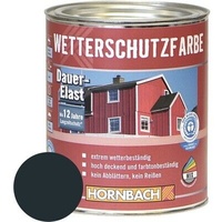 HORNBACH Holzfarbe Wetterschutzfarbe anthrazitgrau 750ml