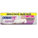 Demak'Up Expert oval Wattepads, Mega Pack, 18 Packungen mit je 50 Pads