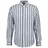 GANT Herren Hemd - Regular Cotton Linen Stripe Shirt, Leinen-Baumwoll-Mix, gestreift Blau L