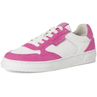 TAMARIS Sneaker mit praktischem Wechselfußbett, Freizeitschuh, Halbschuh, Schnürschuh rosa 36 EU