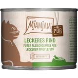 MjAMjAM Purer Fleischgenuss leckeres Rind pur 6 x 200 g