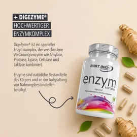 Best Body Nutrition Enzym Komplex Kapseln 90 St.