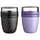 Mepal Lunchbox Lunchpot Mini lila/schwarz 300 ml/420 ml