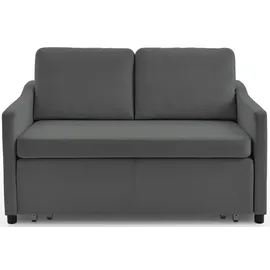 Atlantic Home Collection Schlafcouch Cord 2-Sitzer Grau