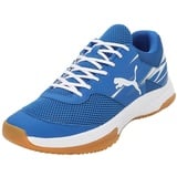 Puma Unisex Varion Ii Indoor Court Shoe, Team Royal White Gum, 48.5 EU