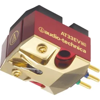 audio technica deutschland gmbh Audio-Technica AT33EV Tonabnehmer, Plattenspieler Zubehör, Rot, Schwarz