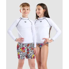 Arena Kinder UV Sonnen Schutz Rash Graphic Langarm Schwimm Shirt - 152