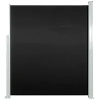 VidaXL Ausziehbar Seitenmarkise 160 x 300 cm schwarz 317880