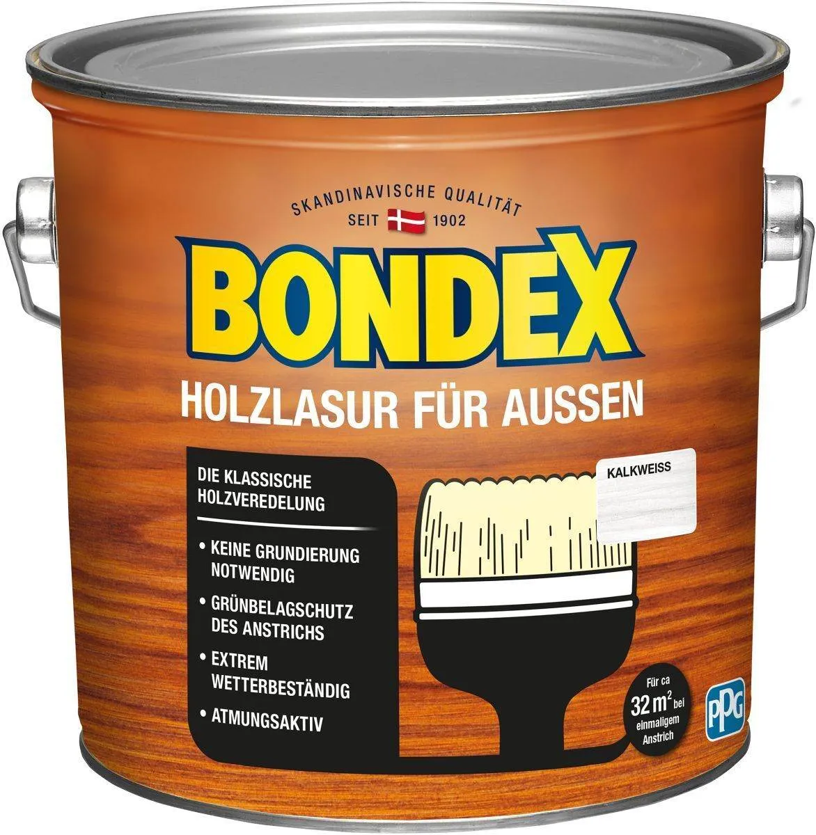 Bondex Holzlasur für Außen, 0,75 - 4,8 l, 16 Farben, witterungsbeständig