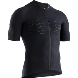 X-Bionic Fahrradshirt Bike Effektor 4.0 Full-Zip Kurzarm schwarz Herren