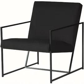 jan kurtz Sessel Style Polyester 62 x 75 x 78 cm Schwarz