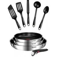TEFAL INGENIO EMOTION PFANNENSET 9-TEILIG, PFANNEN + GRIFF + KÜCHENZUBEHÖR, NEU