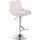TPFLiving Barhocker Cludo Kunstleder Metall 2er Set  Grau