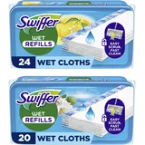 Swiffer Bodenwischer Nachfüllpackung, Feuchte Bodentücher mit Frischem Duft Wie Nach Dem Lüften, Für Eine Schnelle & Einfache Reinigung von Hartböden