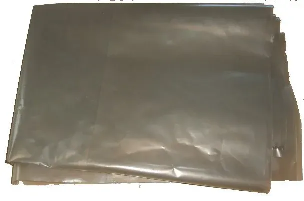 90 Stück Müllsack Müllbeutel 2000 Liter 1.250 + 850 x 2.490 mm 80my extra stark