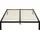 iflair i-Base 140 x 200 cm Schwarz