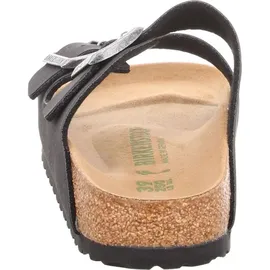 Birkenstock Arizona Vegan Birko-Flor Nubuk schmal schwarz 38