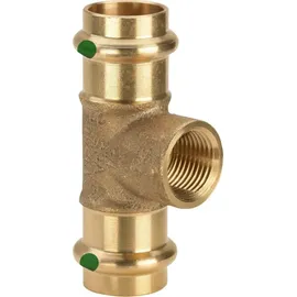 Viega Sanpress T-Stück 12 x 1/2 x 12 mm, Rotguss oder Siliziumbronze,